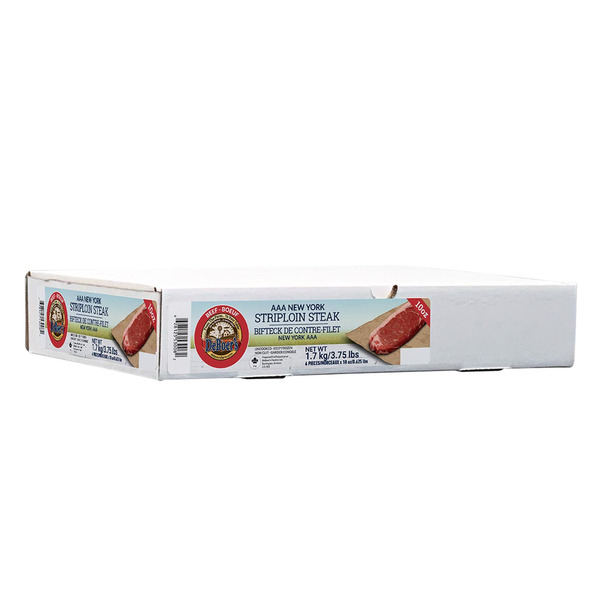 DeBoer’s Frozen Canada AAA Boneless Striploin Steaks, Pack of 6