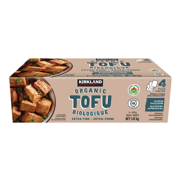 Kirkland Signature Organic Extra Firm Tofu 4 x 454 g
